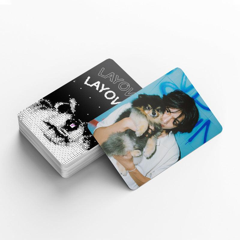 PHOTOCARDS V LAYOVER 92 PCS (60 PHOTOCARDS + 32 STICKERS)