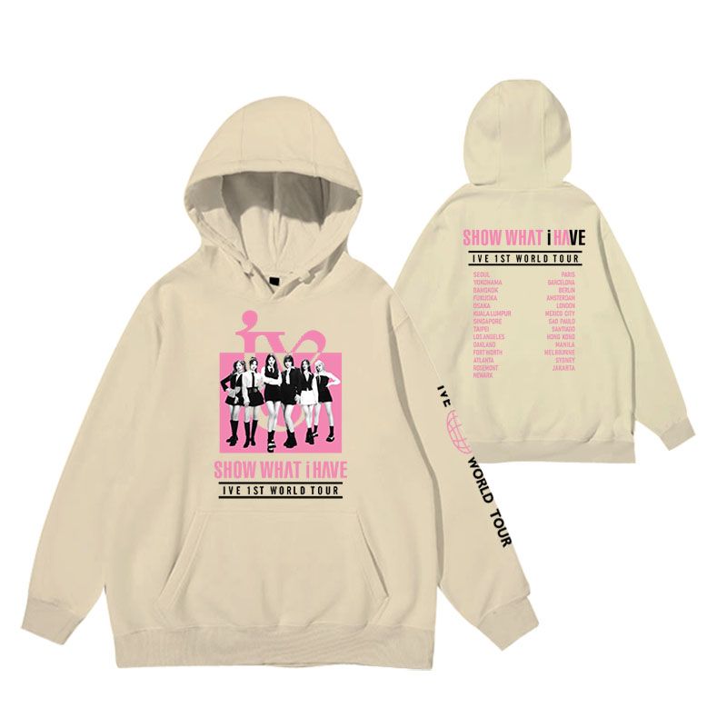 IVE MERCH 1st WORLD TOUR 2024 “ Show what I have” HOODIE