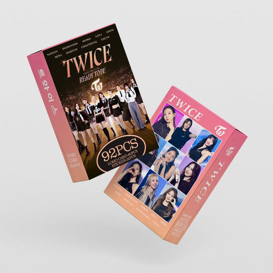 PHOTOCARDS TWICE READY TO BE - 92 PCS (60 PHOTOCARDS + 32 STICKERS)