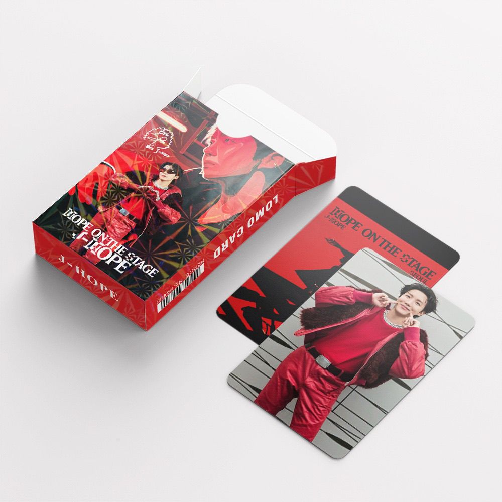 JHOPE “HOPE ON THE STAGE” PHOTOCARDS + STICKERS 92 PCS