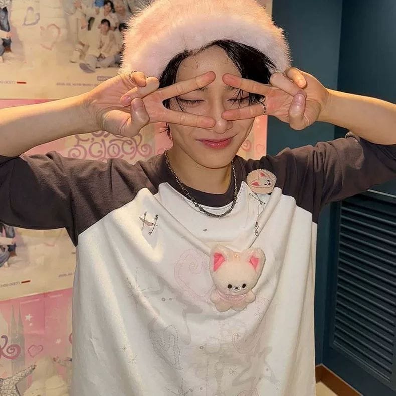 STRAY KIDS SKZ 5'CLOCK LONG SLEEVE T-SHIRT