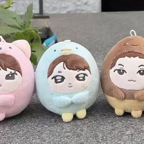 LNGSHOT PLUSH KEYCHAINS