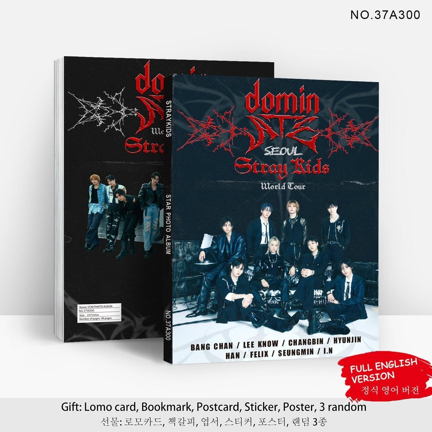 STRAY KIDS PHOTOBOOK 80 PCS (PHOTOBOOK+79 ITEMS) VARIOUS OPTIONS!✨