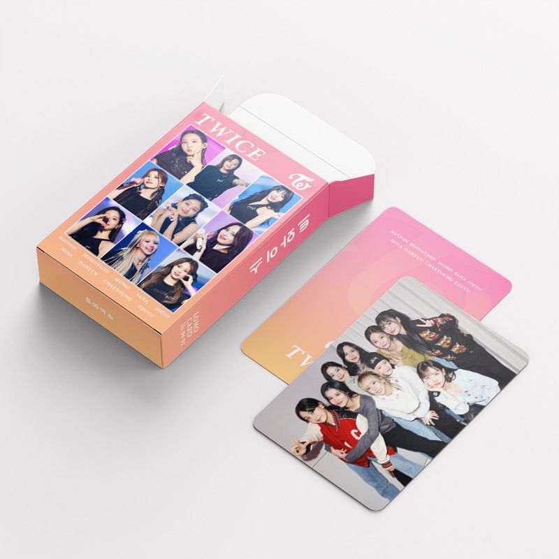 PHOTOCARDS TWICE READY TO BE - 92 PCS (60 PHOTOCARDS + 32 STICKERS)