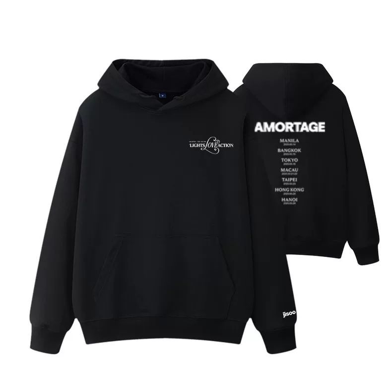 JISOO HOODIE (BLACKPINK) AMORTAGE
