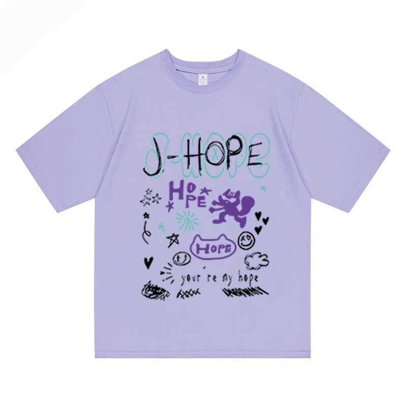 JHOPE ON THE STAGE TOUR T-SHIRTS 100% COTTON