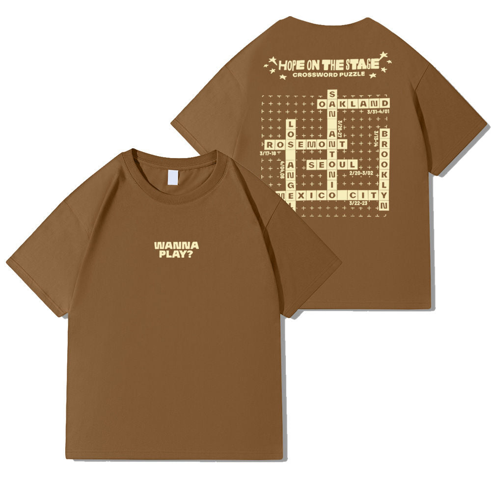 JHOPE HOPE ON THE STAGE TOUR 100% COTTON T-SHIRTS (various models)