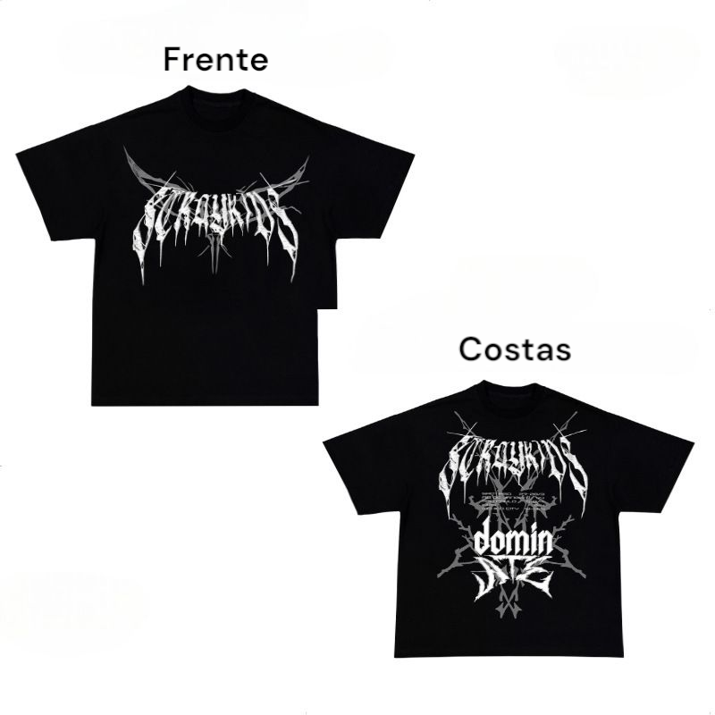 STRAY KIDS MERCH DOMINATE TOUR T-SHIRT 100% COTTON