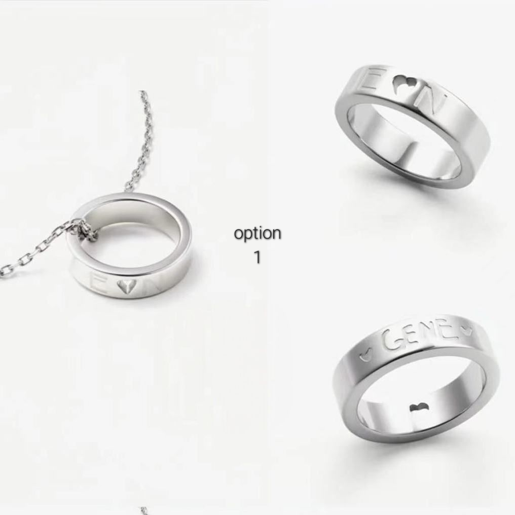 ENHYPEN NECKLACE (CHAIN + RING) all members