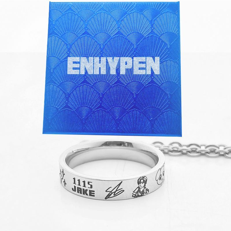 ENHYPEN NECKLACE (CHAIN + RING) all members