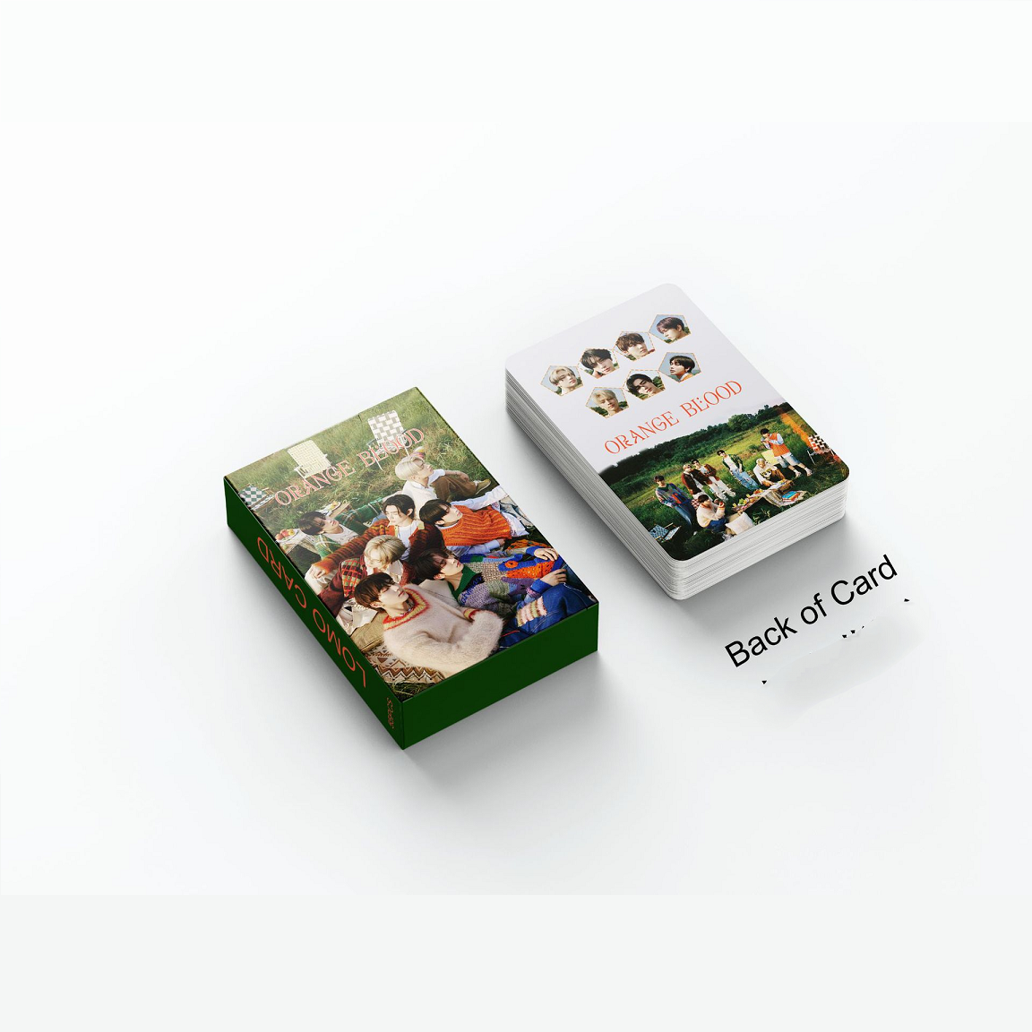 PHOTOCARDS ENHYPEN ORANGE BLOOD 55 PCS