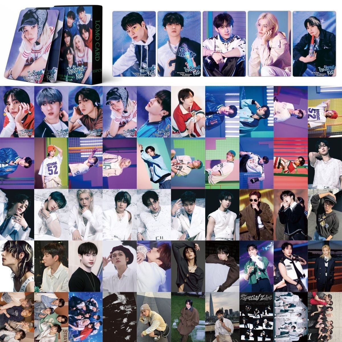 STRAY KIDS PHOTOCARDS KARMA, ATE, HOP, GIANT, 5 STAR, MANIAC, MAXIDENT + VARIOUS OPTIONS!✨ (55 PCS)