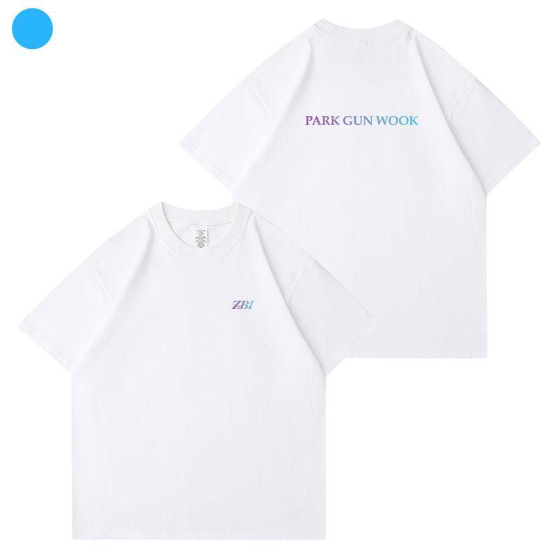 ZB1 ZEROBASEONE T-SHIRTS 100% COTTON - WHITE AND BLACK