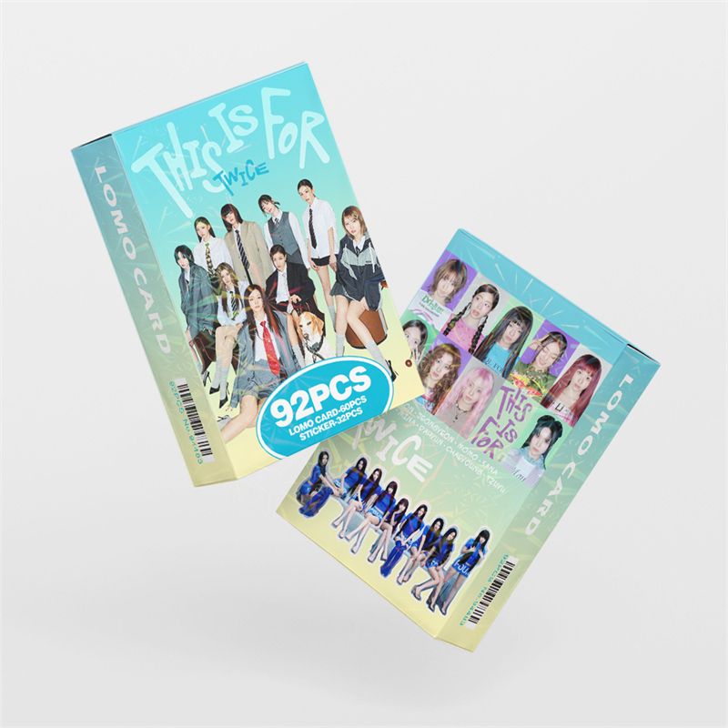 PHOTOCARDS TWICE THIS IS FOR 92 PCS (60 photocards + 32 stickers)
