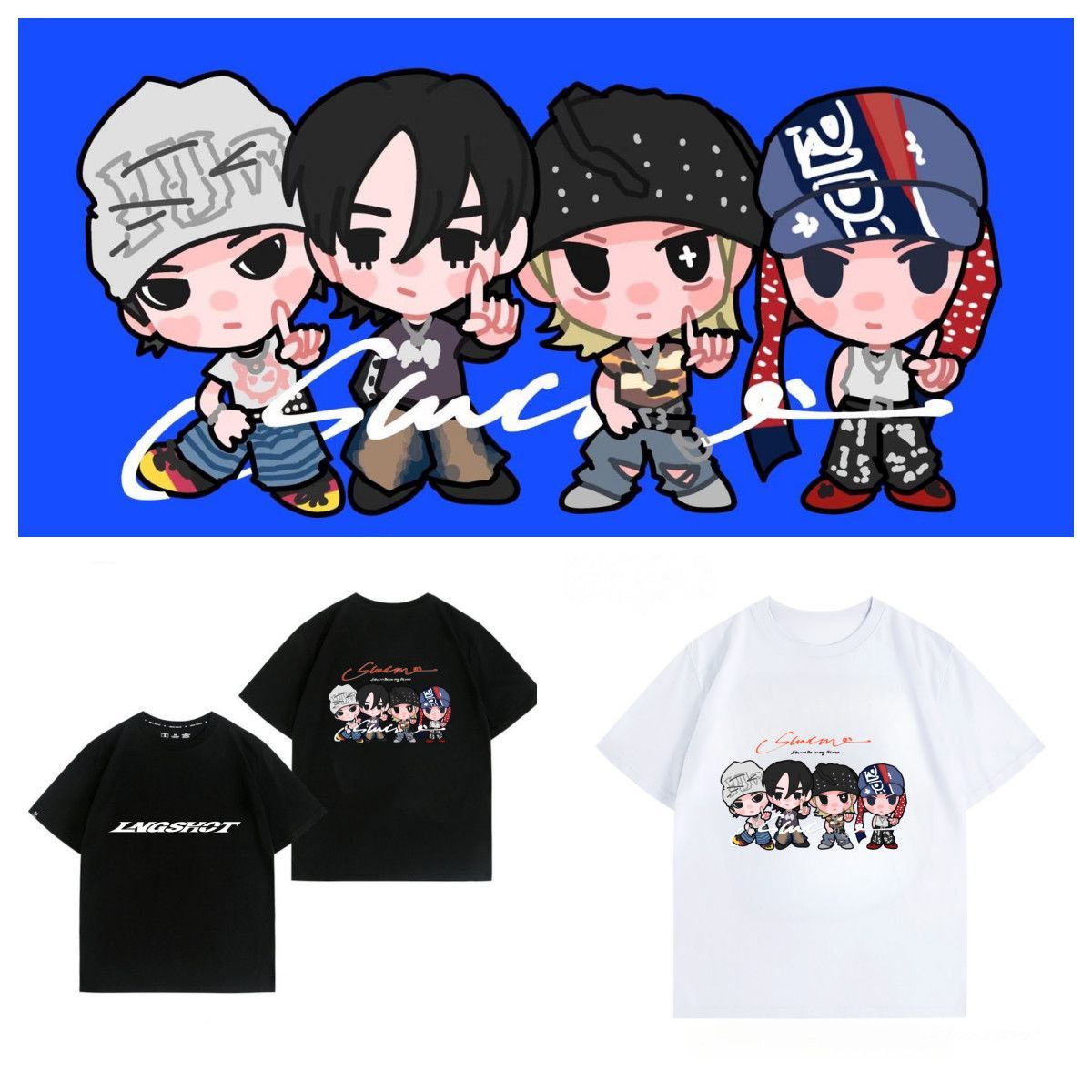 lngshot t shirts 100 % cotton