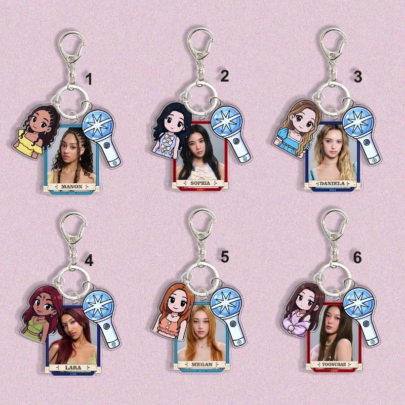 KATSEYE KEYCHAINS