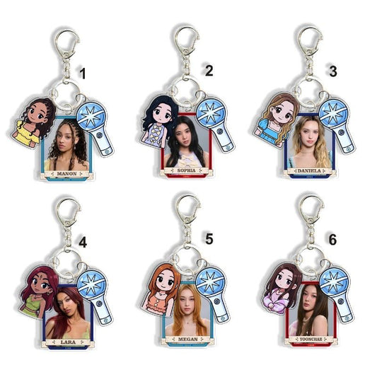 KATSEYE KEYCHAINS