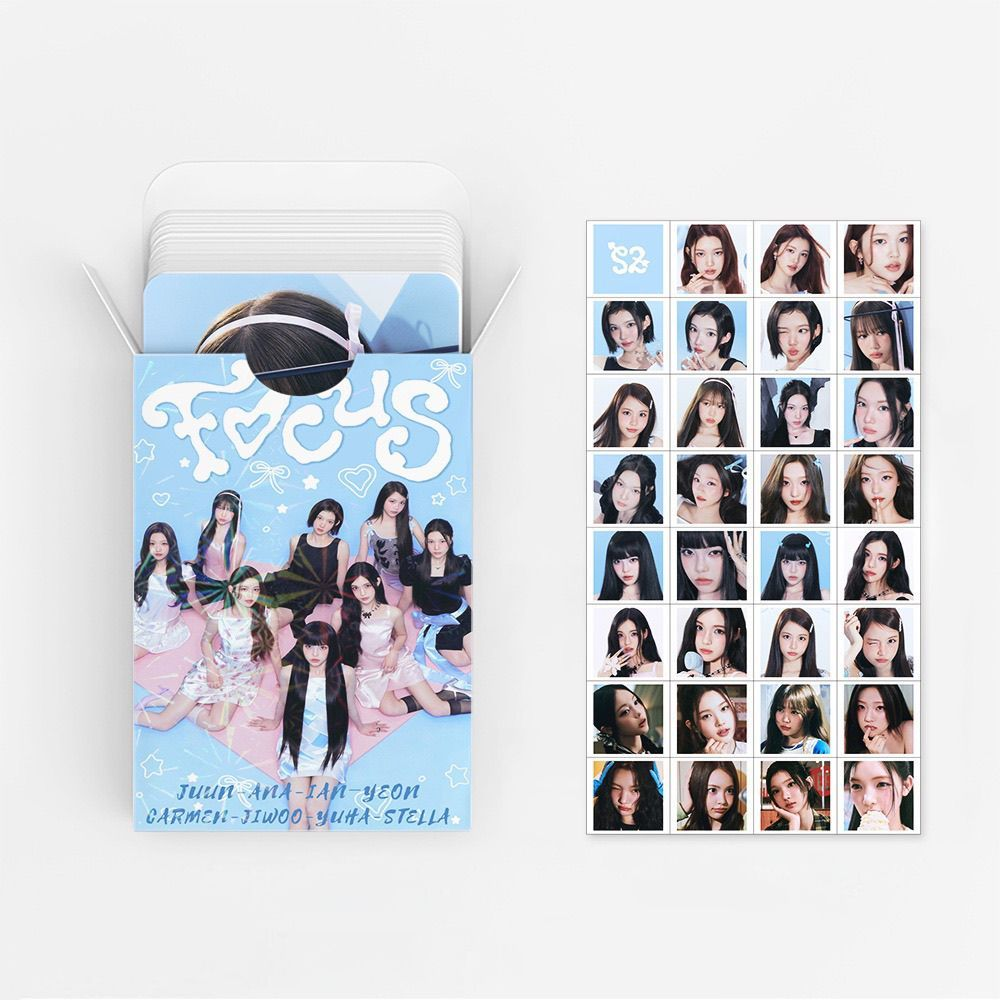 HEARTS2HEARTS PHOTOCARDS 92PCS (60 PHOTOCARDS+ 32 STICKERS)