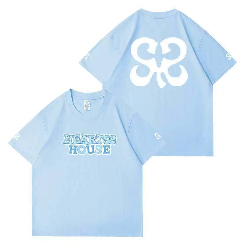 HEARTS2HEARTS T-SHIRTS 100% COTTON (white, blue and black)