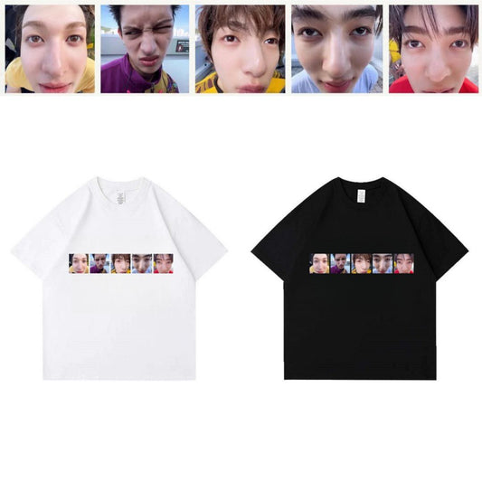 CORTIS T SHIRT 100% COTTON (White and Black)
