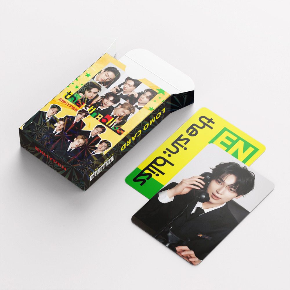 PHOTOCARDS ENHYPEN THE SIN: BLISS 92 PCS (60 Photocards + 32 Stickers)