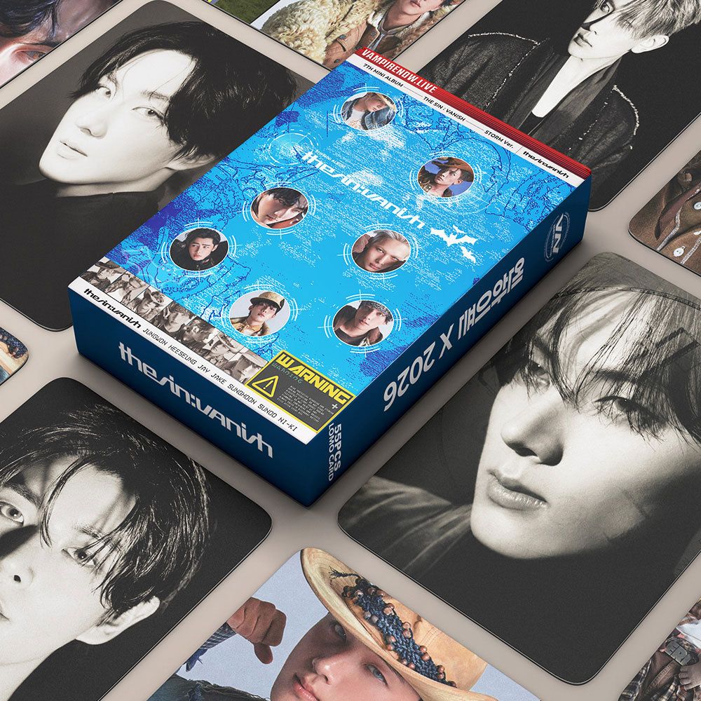 PHOTOCARDS ENHYPEN THE SIN: VANISH 55 PCS