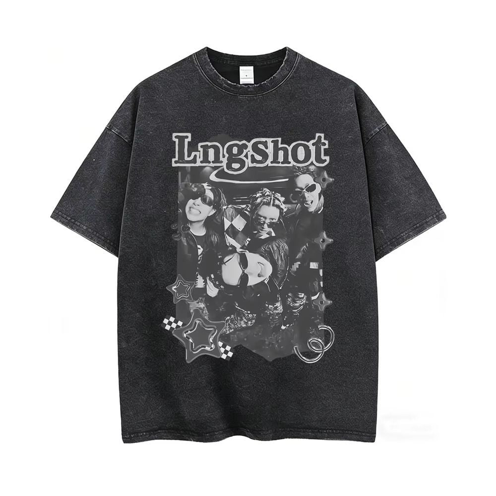 LNGSHOT T-SHIRTS 100% COTTON (VARIOUS MODELS)