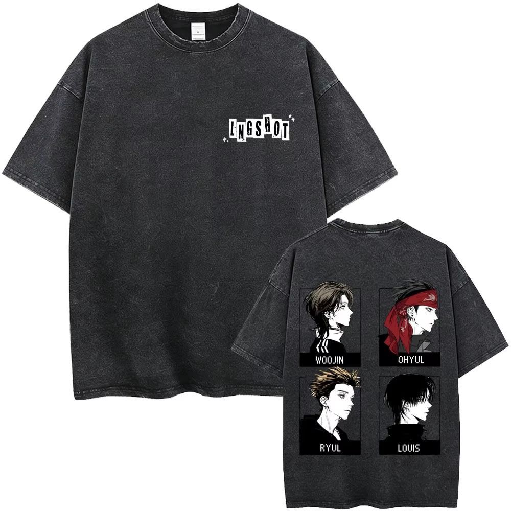 LNGSHOT T-SHIRTS 100% COTTON (VARIOUS MODELS)