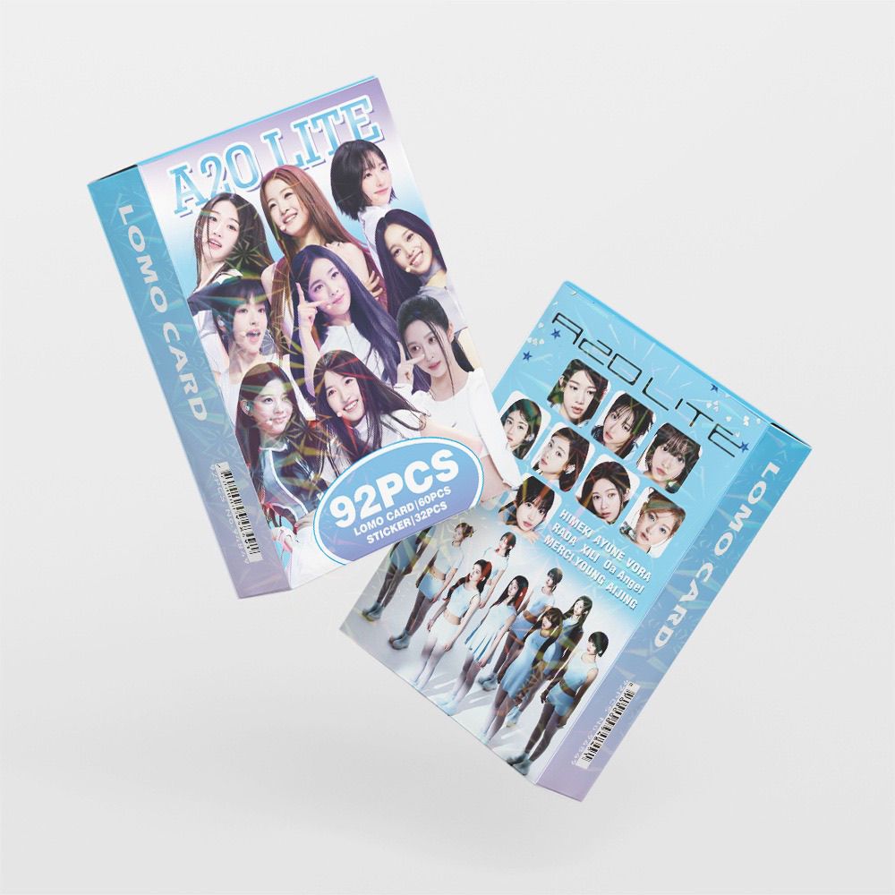 A20LITE PHOTOCARDS 92pcs (60 CARDS + 32 stickers)