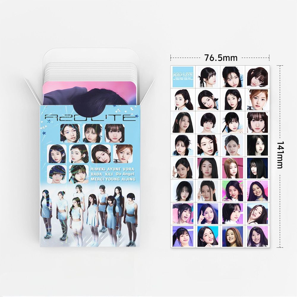 A20LITE PHOTOCARDS 92pcs (60 CARDS + 32 stickers)