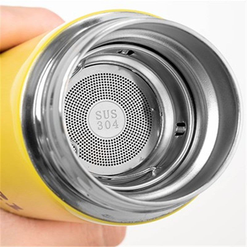 BT21 STAINLESS STEEL THERMAL BOTTLE 500ML WITH LED TEMPERATURE DISPLAY