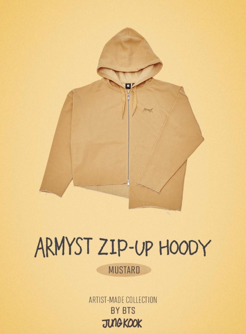 BTS JUNGKOOK ARMYST ZIP HOODIE