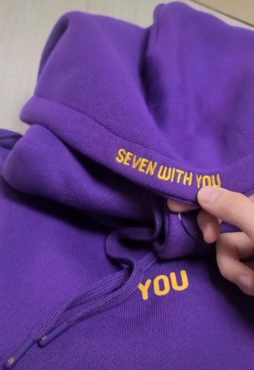 JIMIN SEVEN WITH YOU HOODIE