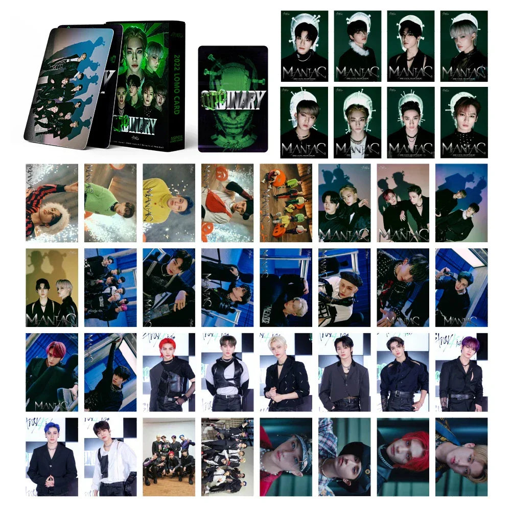 STRAY KIDS PHOTOCARDS KARMA, ATE, HOP, GIANT, 5 STAR, MANIAC, MAXIDENT + VARIOUS OPTIONS!✨ (55 PCS)