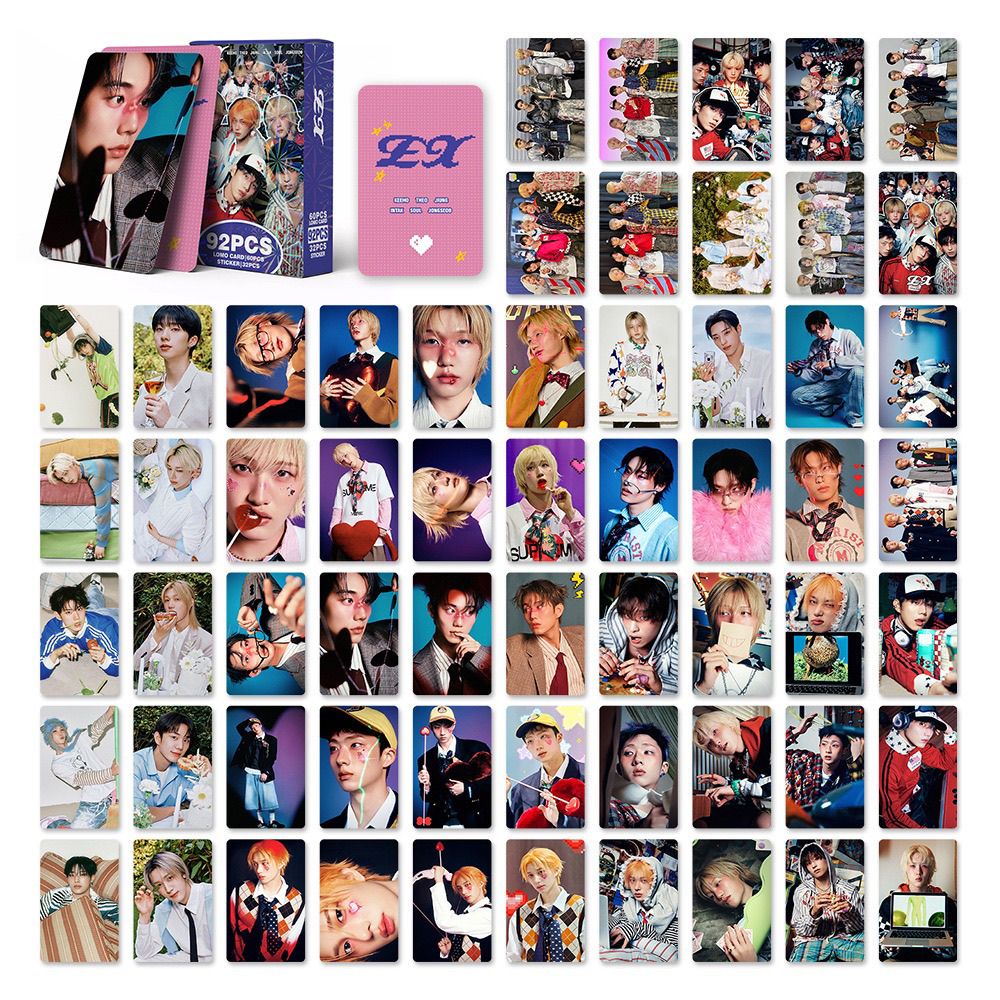 P1 HARMONY PHOTOCARDS 92PCS (60 PHOTOCARDS+ 32 STICKERS)