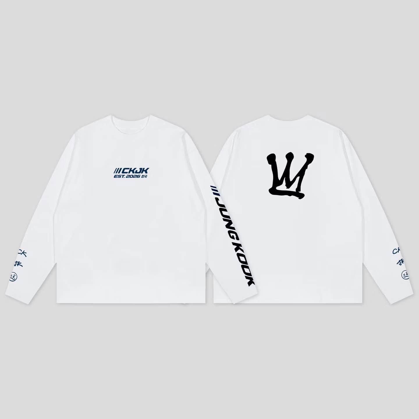 BTS JUNGKOOK CK LONG SLEEVE 100% COTTON