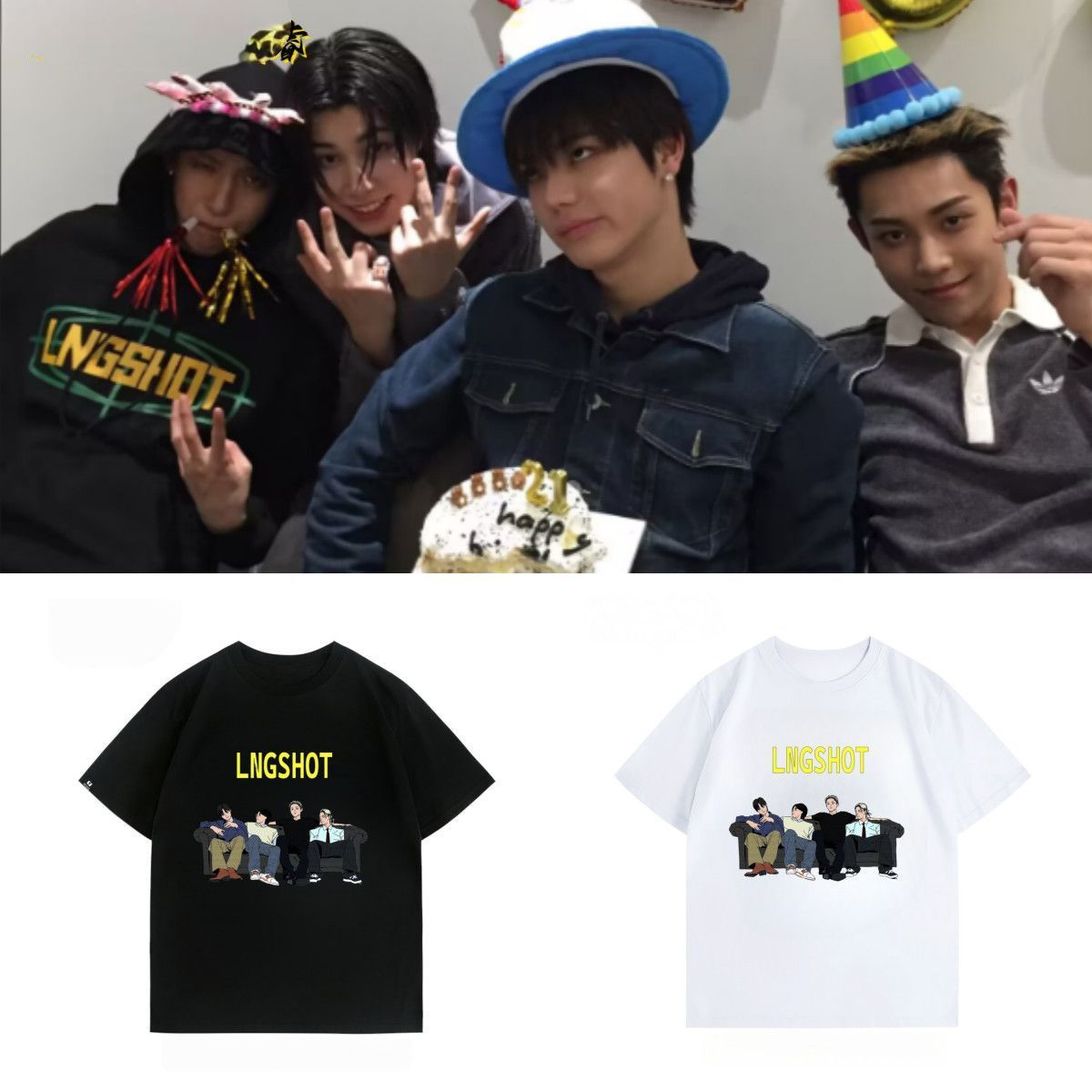 lngshot t shirt 100 % cotton