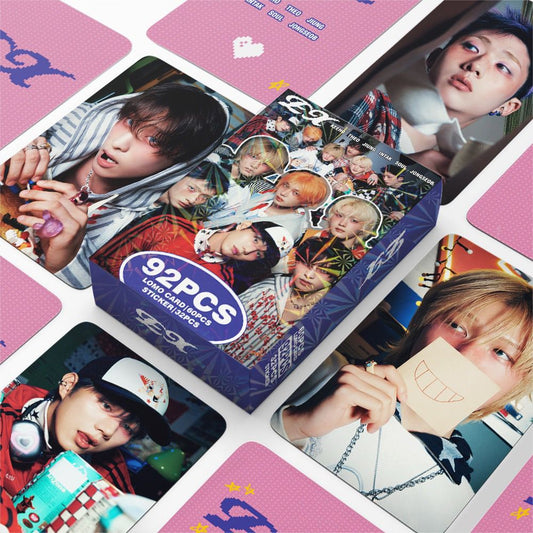 P1 HARMONY PHOTOCARDS 92PCS (60 PHOTOCARDS+ 32 STICKERS)