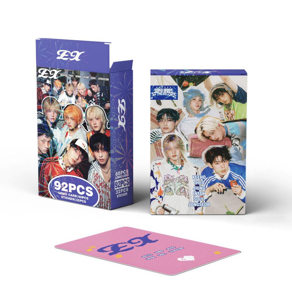 P1 HARMONY PHOTOCARDS 92PCS (60 PHOTOCARDS+ 32 STICKERS)