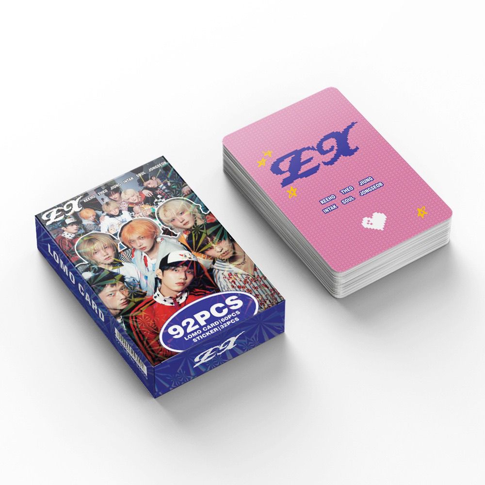 P1 HARMONY PHOTOCARDS 92PCS (60 PHOTOCARDS+ 32 STICKERS)