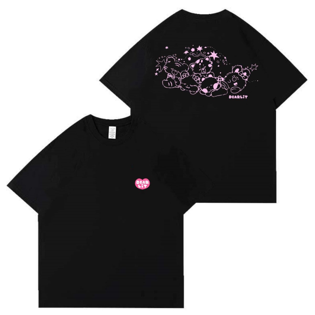 ILLIT DEARLIT T SHIRT 100% COTTON