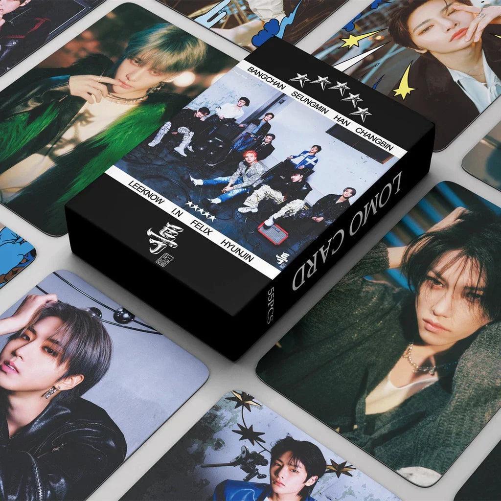 STRAY KIDS PHOTOCARDS KARMA, ATE, HOP, GIANT, 5 STAR, MANIAC, MAXIDENT + VARIOUS OPTIONS!✨ (55 PCS)